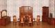 Mobilier pentru dinning sculptat manual