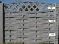 Placa gard beton