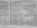 Placa gard beton perforata