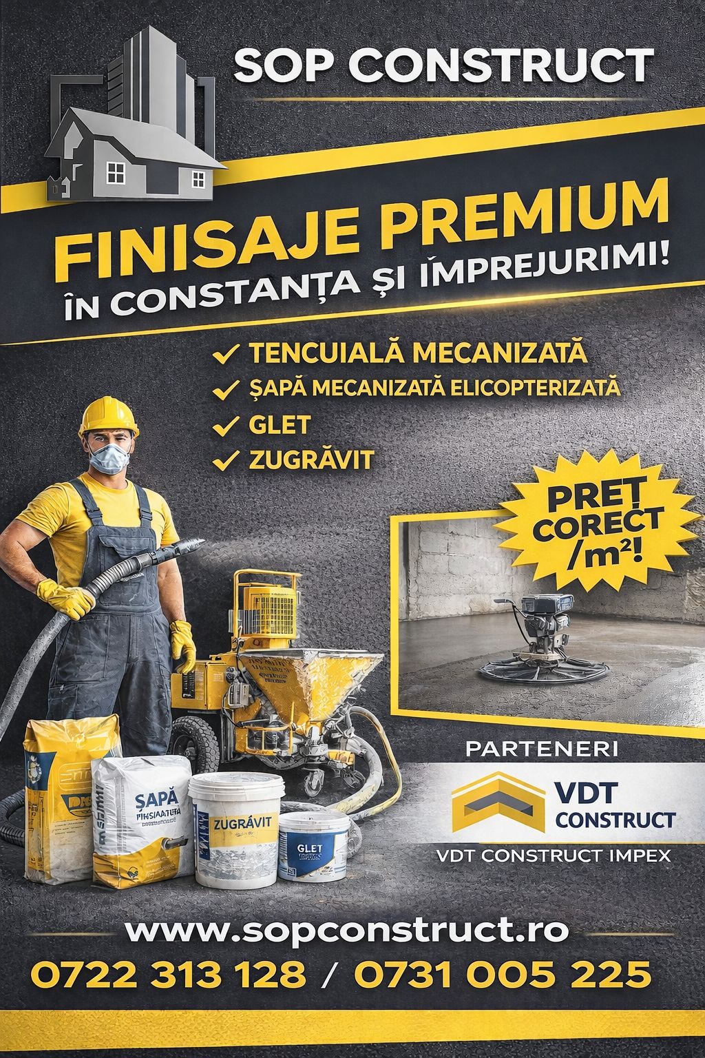 SOP CONSTRUCT Şape Constanţa