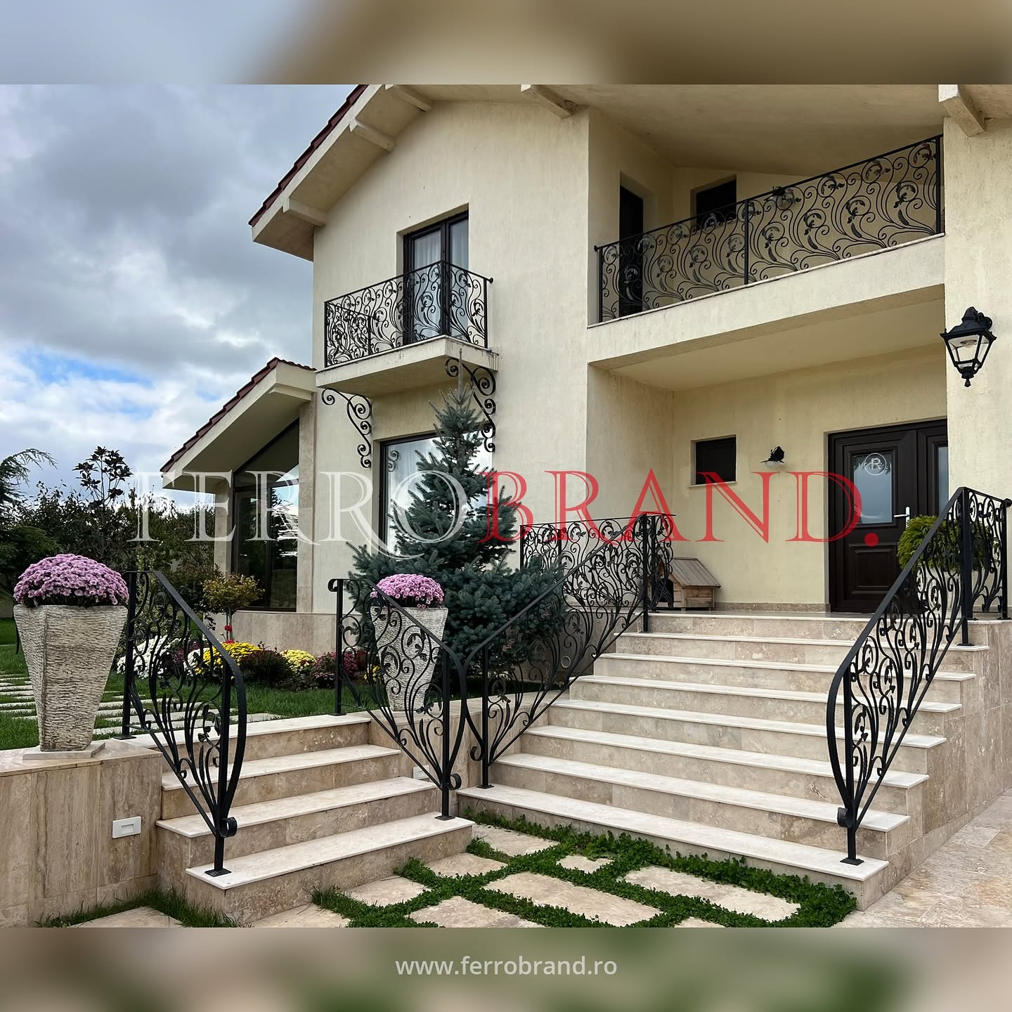 Porți, garduri, balustrade fier forjat Constanța