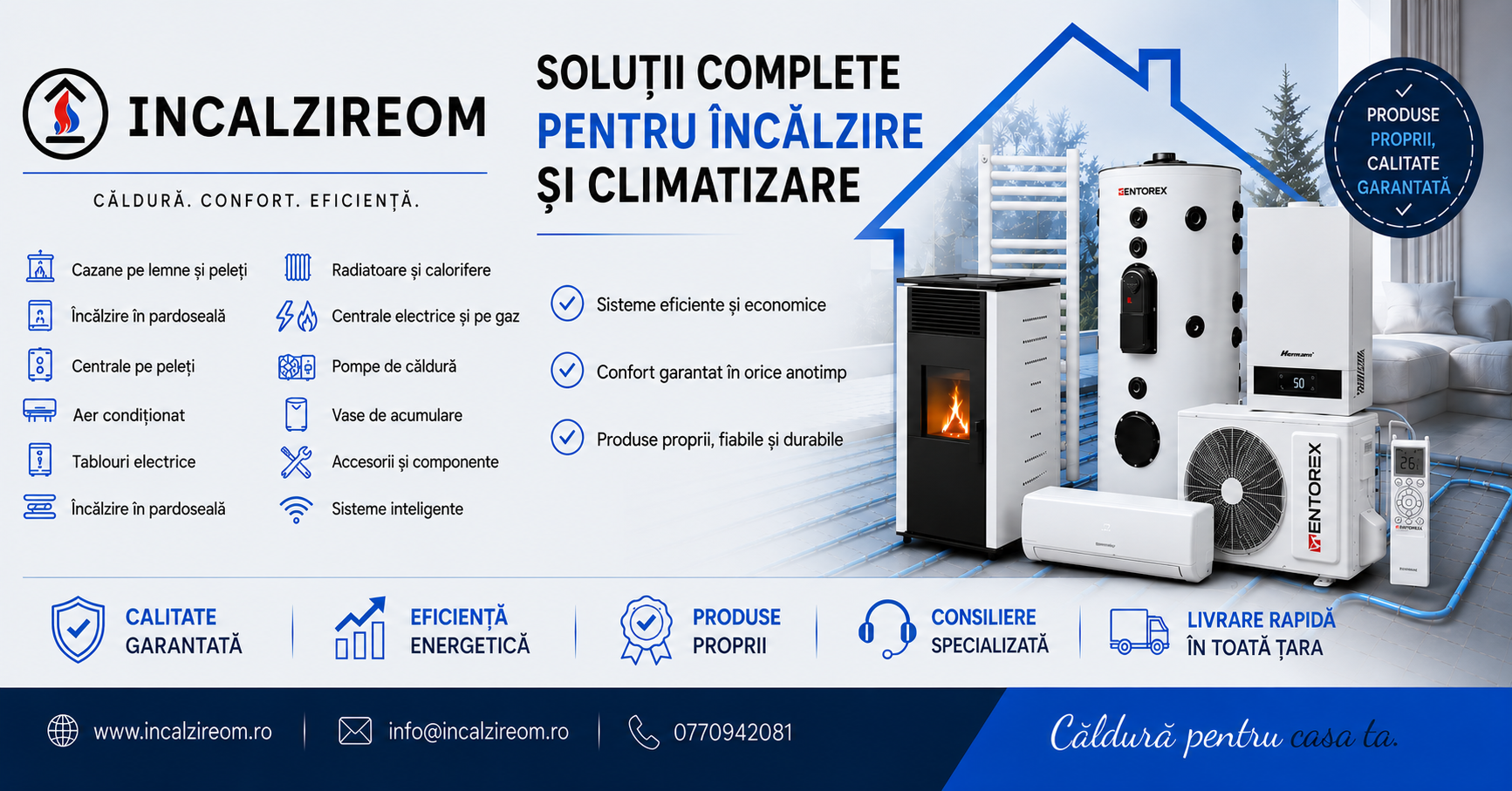 Echipamente de încălzire electrică Brașov